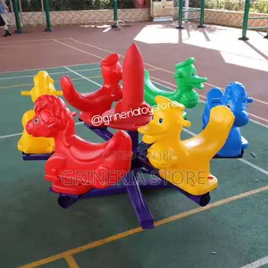6 Seaters Outdoor Playground Merry Go Round