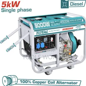 Single Phase Total DIESEL Generator 5000W Tp450001 220-240v