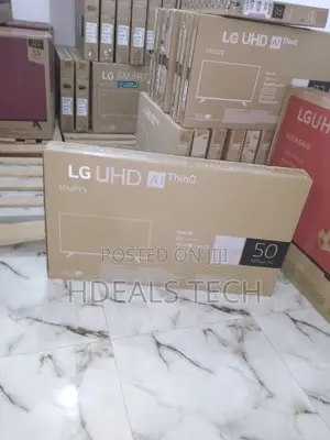 Slim 50 Inch TV Uhd TV With Ai Thinq Technology Smart Tv.