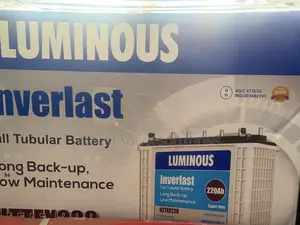 Luminous 220amps Tall Tubular Battery Original Everlast