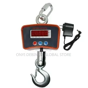 Rechargeable Heavy-Duty Digital Hanging Crane Scale 500kg