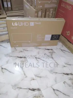 New LG 50'' Inches Uhd LED TV - Smart Tv.