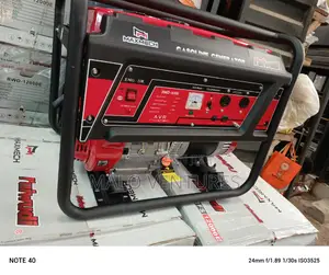 Maxmech Petrol Generator 100% Copper, Key Start And Tyres