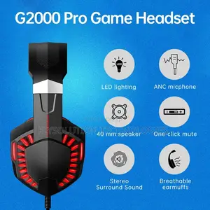 Python Fly G2000 PRO Led Wired Gaming Headphone/ Headset