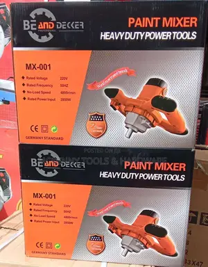 Decker Professional Paint Mixer Heavy Duty Power 2850W