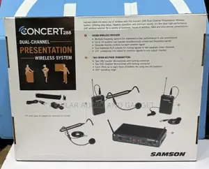 Samson Concert 288 Dual Channel Presentation Wireless Mic