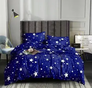 Blue Star Cotton Bedspread