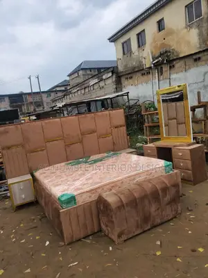 Brown Upholstery Bed