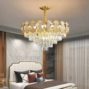 Size 500mm Crystal LED Chandelier Lamp Pendant Lights