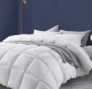 Luxury Plain White Bedding Set