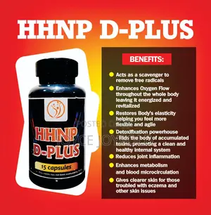 D-Plus: Enhances Oxygen Uptake by Cells and Removes Free Radicals.