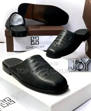 Leather Givenchy Men Lúxury Designer Half Shoe