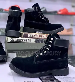 *Timberland Premium 6-Inch Suede Boots ‘Black’*