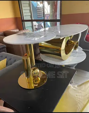 Luxury Marble Center Table and Side Stool