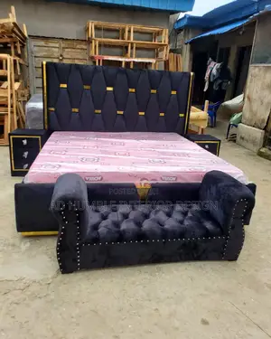 6/6 Standard Padded Bedframe.