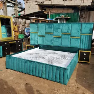 6/6 Standard Padded Bedframe