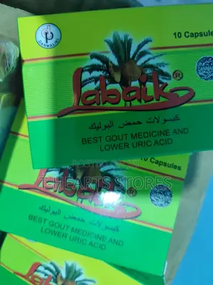 Labaik Best Gout Medicine and Lower Uric Acid - 10 Capsules