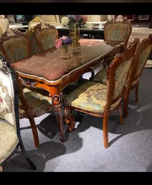 Executive Marble Dining Set