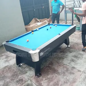 8ft British Foreign Snooker Table With Complete Accessories