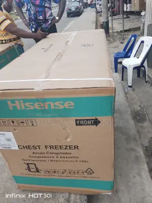Hisense Deep Freezer 7 Fit 2 Years Warranty Copper Condenser