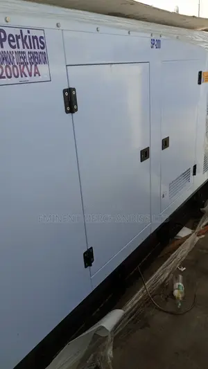 Original Uk Perkins Soundproof Generator 200kva