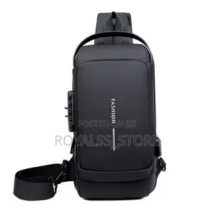 Anti-Theft Unisex USB Charging Chest Bag Pack