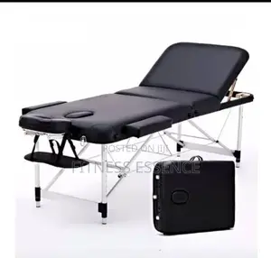 Black Massage Bed