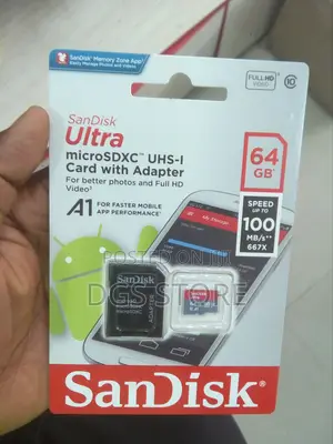 Sandisk Ultra Microsdhc Uhs 1 Card With Adapter 64gb
