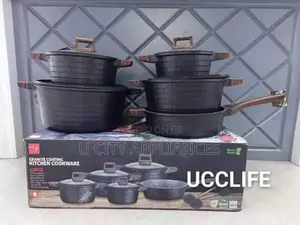 13 Pcs Quality Ucc Life Cookware Set