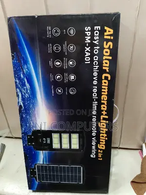Ai Solar Camera+Lightning 2in1 V380 Pro