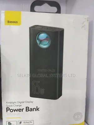 Baseus Power Core 65w Ambient Quick Charge Power Bank