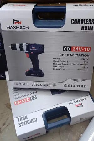 MAXMECH Cordless Drill Screwdriver - 24volts