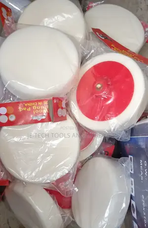 White Polishing Foam Pad 150mm X 50mm