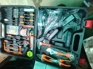 Complete Set of Tools Box With Machine
