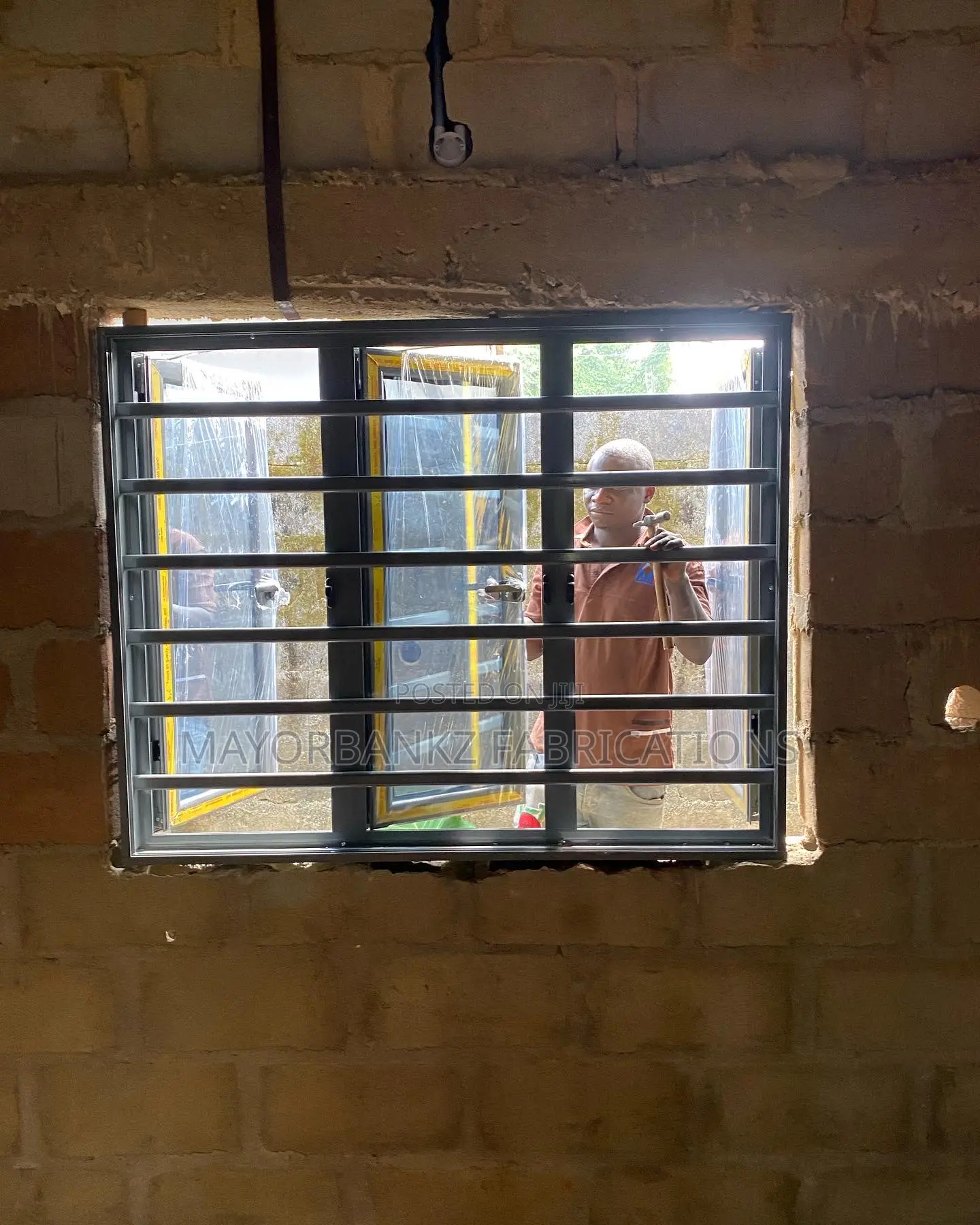 Aluminium 3 in 1 Casement Window