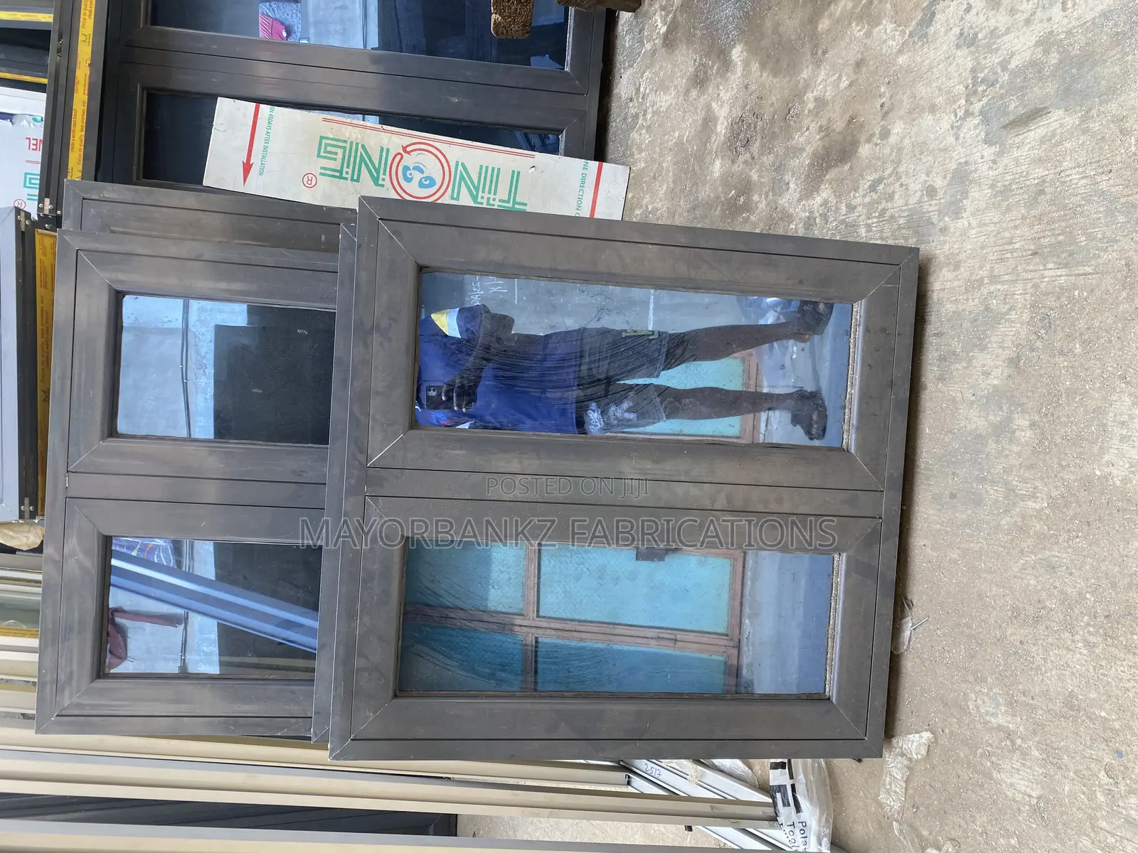 Aluminium 3 in 1 Casement Window