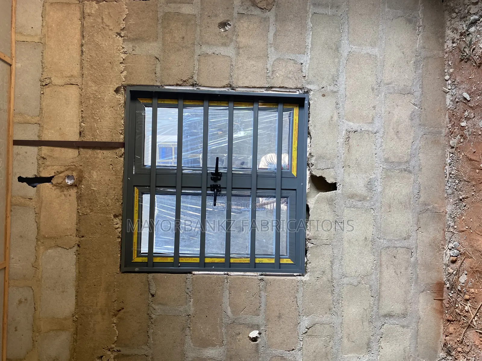 Aluminium 3 in 1 Casement Window