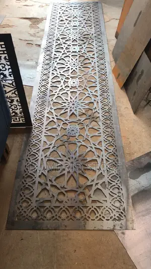 Laser Cut Design for Railings