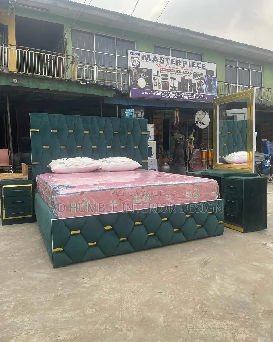 6/6 Standard Padded Bedframe.