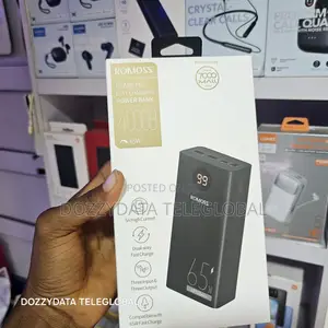 Romoss 40,000mah 65w Pea 40 Pro Fast Charging Powerbank