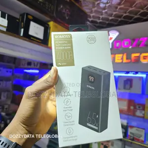 ROMOSS 40000mah Powerbank 65W PD Fast Charge