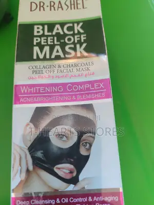 Dr Rachel Black Peel Off Mask-Collagen Charcoal Facial Mask