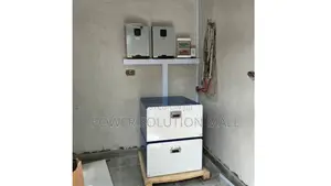 2hybrid Inverters and 2lithium Ion Batteries Instllation