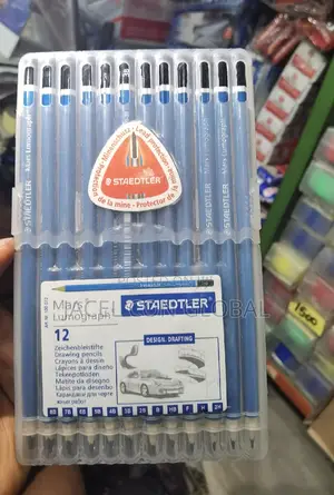 Staedtler Drawing Pencils ( 8b,7b,6b,5b,4b,3b,2b,B,HB,F,H,2H