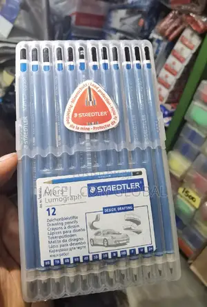 Staedtler Drawing Pencils ( 8b,7b,6b,5b,4b,3b,2b,B,HB,F,H,2H