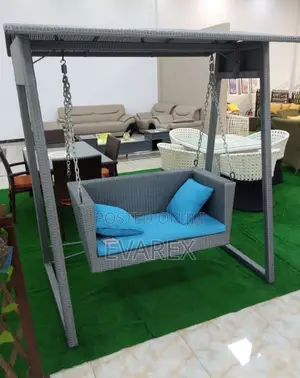 Rattan 2 in 1 Swing Chair for Outdoor Garden.