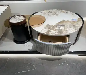 Two in One Luxury Marble Top Table