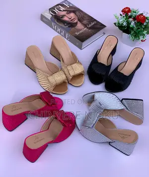 Wedge Slippers Shoes