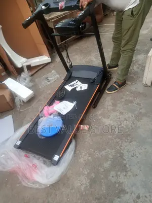 2hp Treadmill With Massager, Dumbbells Etc