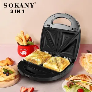 3 in 1 Sokany Toaster/Maker